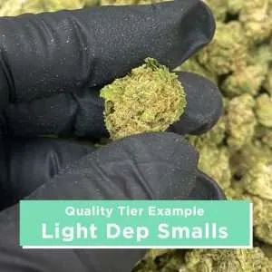 light dep smalls thca clearance example