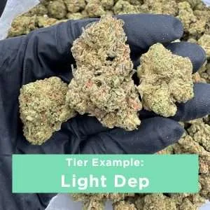 light dep thca flower ounce